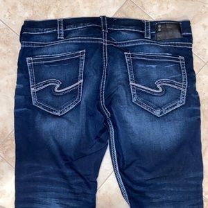 Men’s silver Eddie jeans relaxed fit